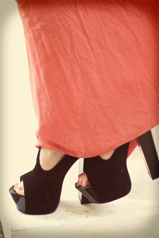 Buty na platformie czarne