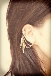 Ear cuff nausznica