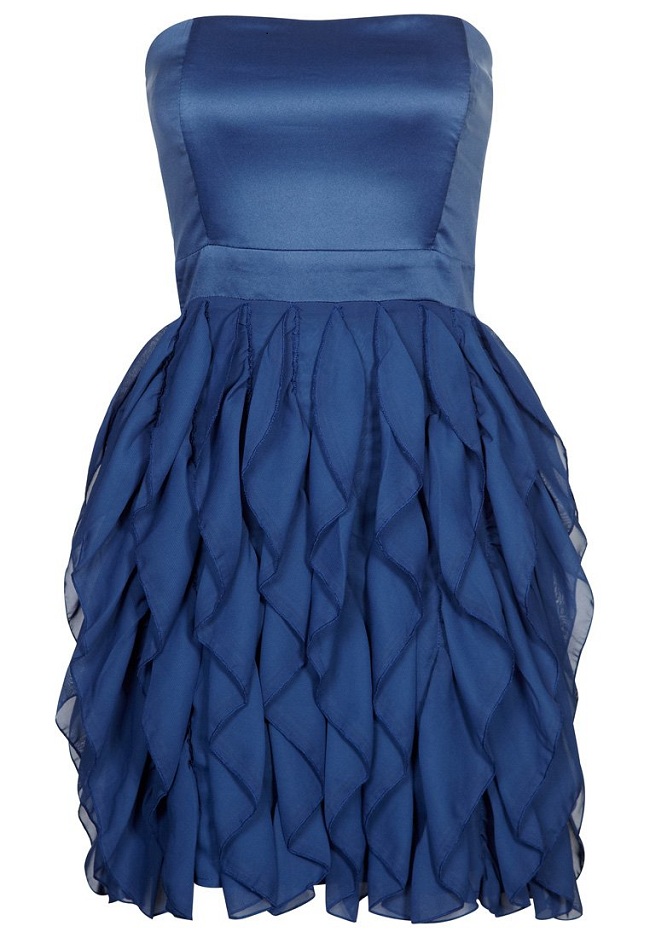 Sukienka kobaltowa
