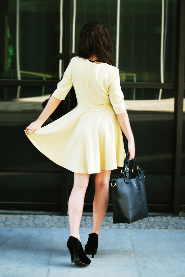 sukienka cytrynowa