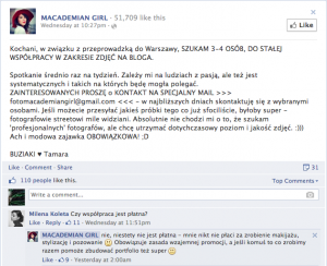 komentarz macademian girl