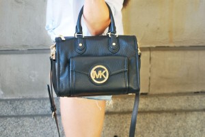 Michael kors czarna torebka