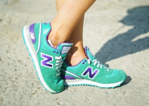 new balance zielone