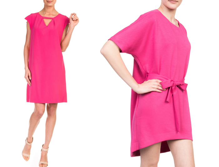 różowa sukienka 2015