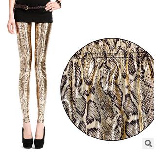 2015-summer-new-European-and-American-women-s-font-b-leggings-b-font-gold-snake-gold