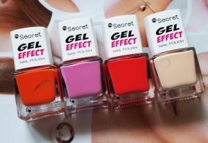 secret lakiery gel effect