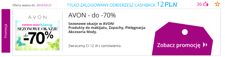 wyprzedaz avon