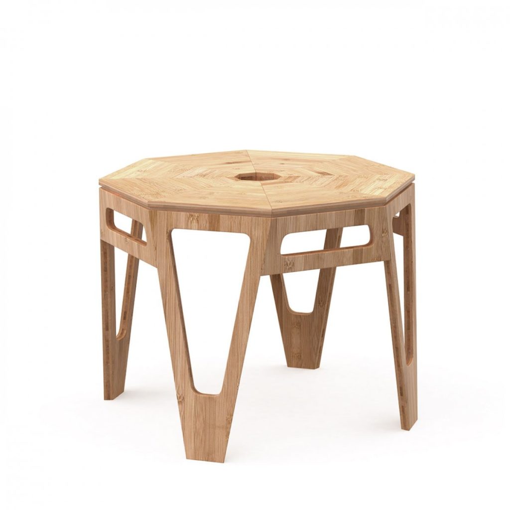 pomysł na prezent do domu drewniany stolik