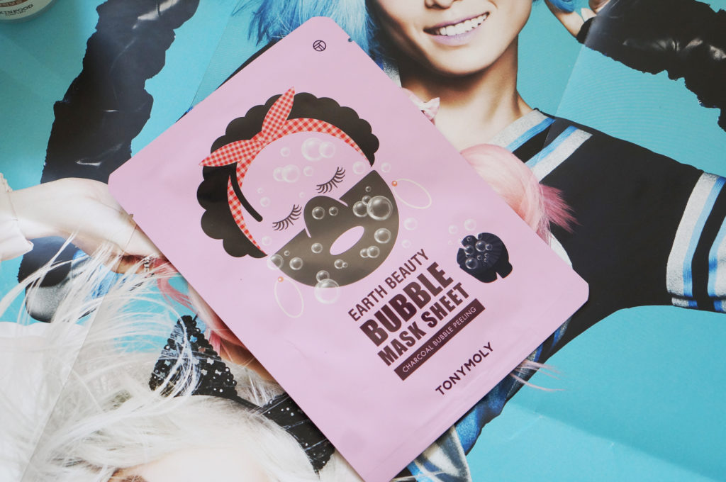 tonymoly bubble mask