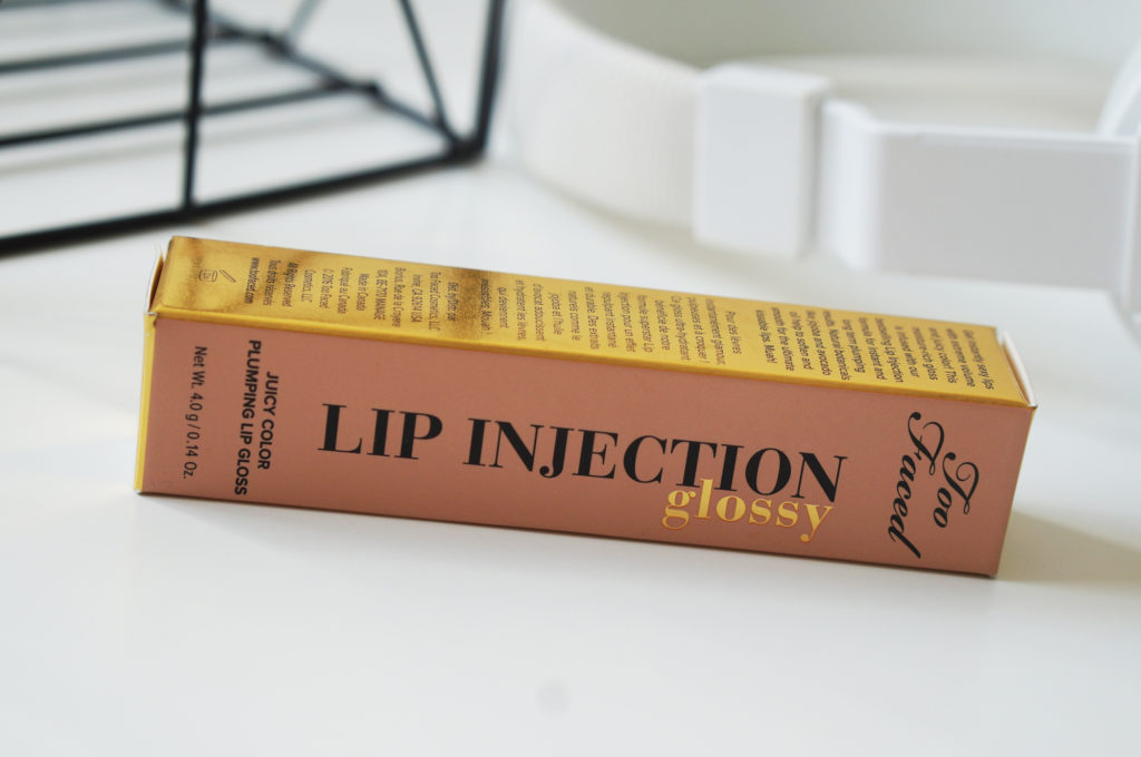 too faced lip injection błyszczyk