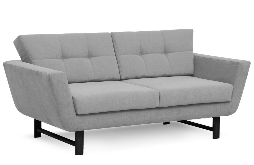 szara skandynawska sofa