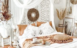 sypialnia boho dodatki
