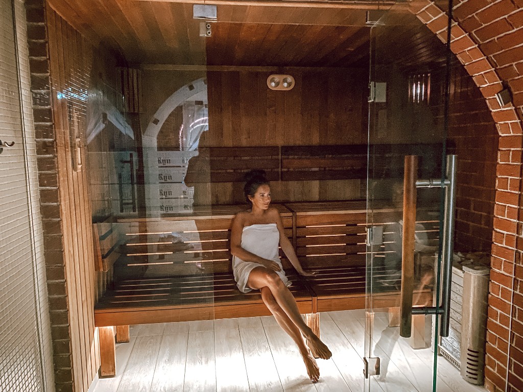 hotel zamek ryn sauna