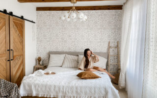 boho sypialnia