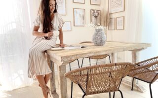 galeria obrazów w stylu boho