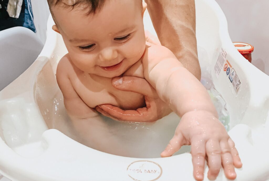 w czym kąpać dziecko