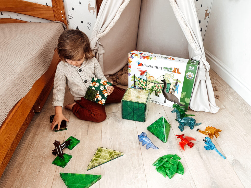 klocki magnetyczne dla 3latka