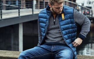 modne ubrania męski plus size